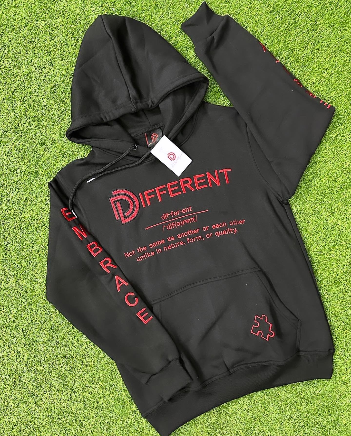 A DIFFERENT Red Hoodie ~ Adults ❤️