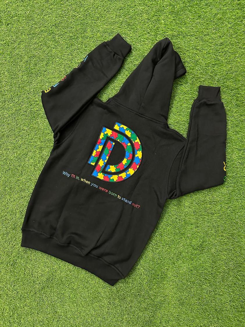 A DIFFERENT Multi Color Hoodie ~ Toddlers ❤️💛💙🧩